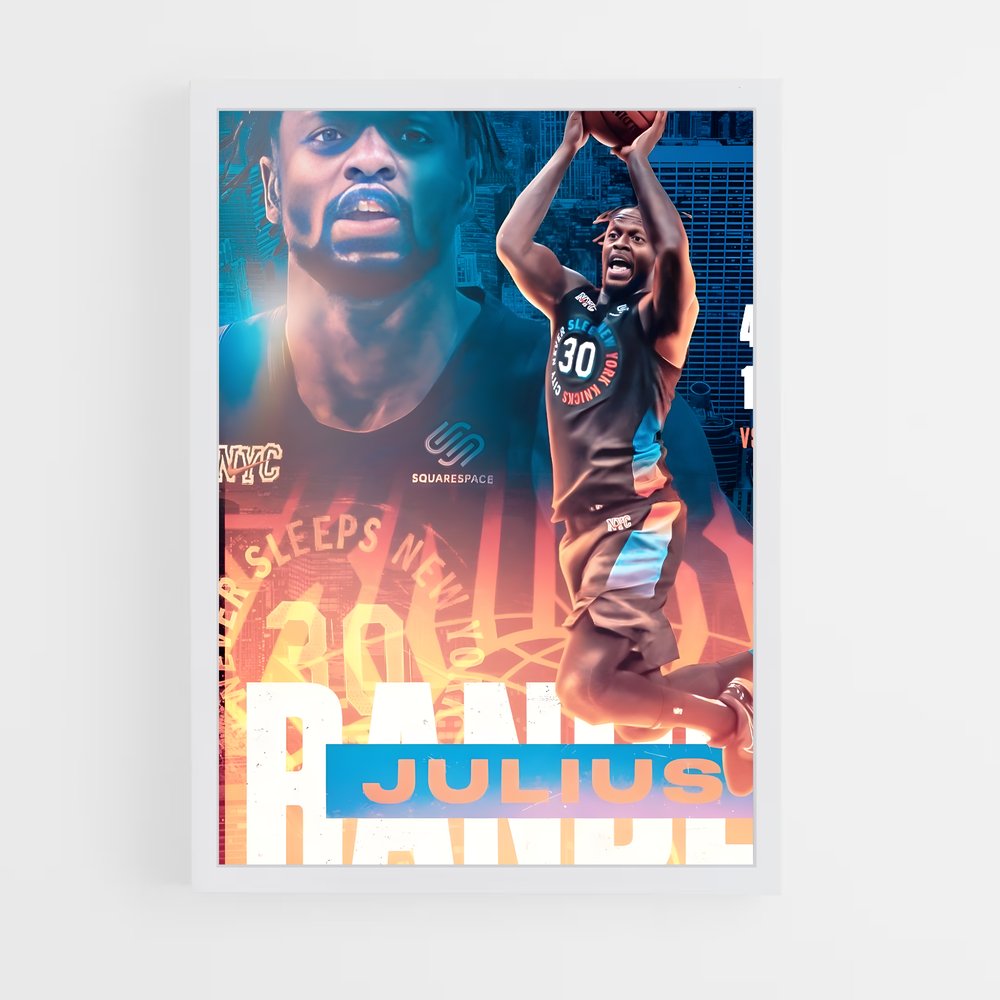 Poster Randle's Rise – affiche Basketball (vue 3)